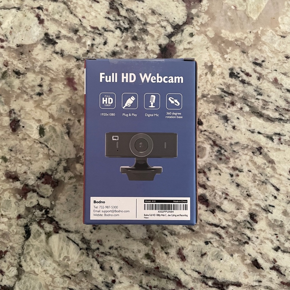 📷 Bodno Full HD Webcam 📷 - Picture 3 of 8